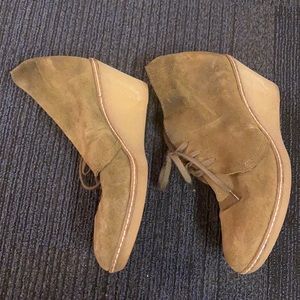 Olive green Lisa booties